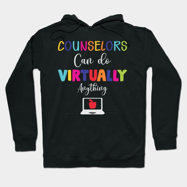 counselors can do virtually anything Hoodie by busines_night